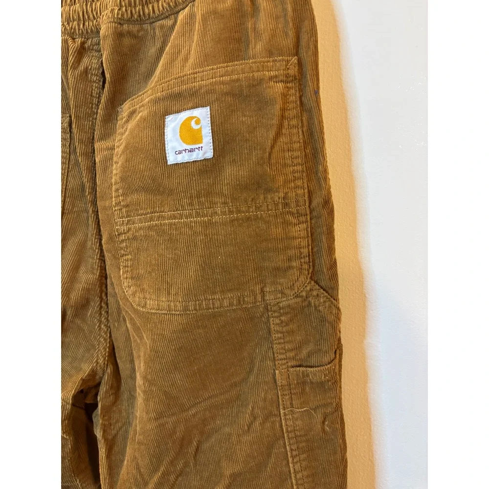Carhartt Brown Corduroy Flint PantsM WIP Pull On